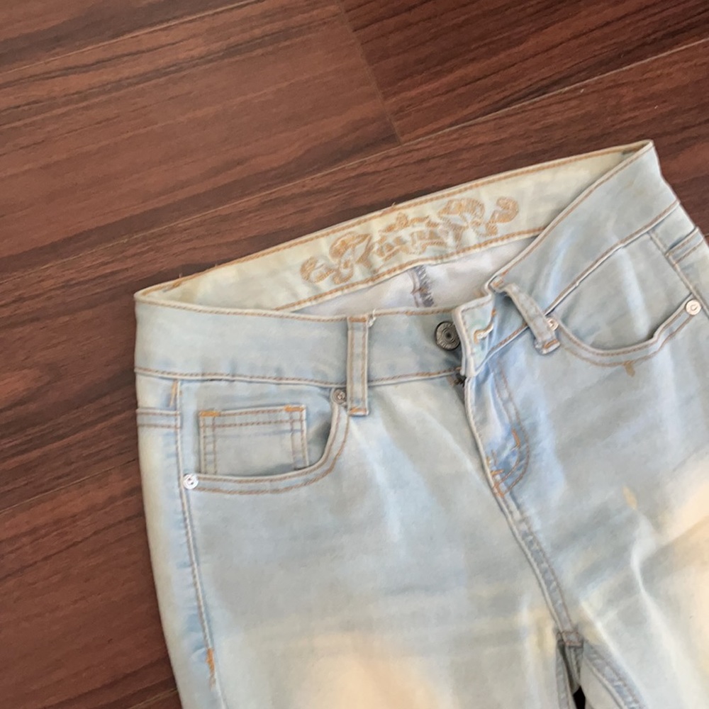 Light Blue Stretch Jeans